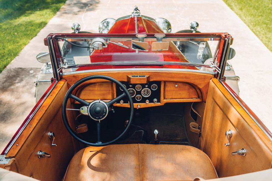 Торпедо Stutz Model MB SV16 Convertible Coupe by Derham 1931 года  (фото 8 из 29)